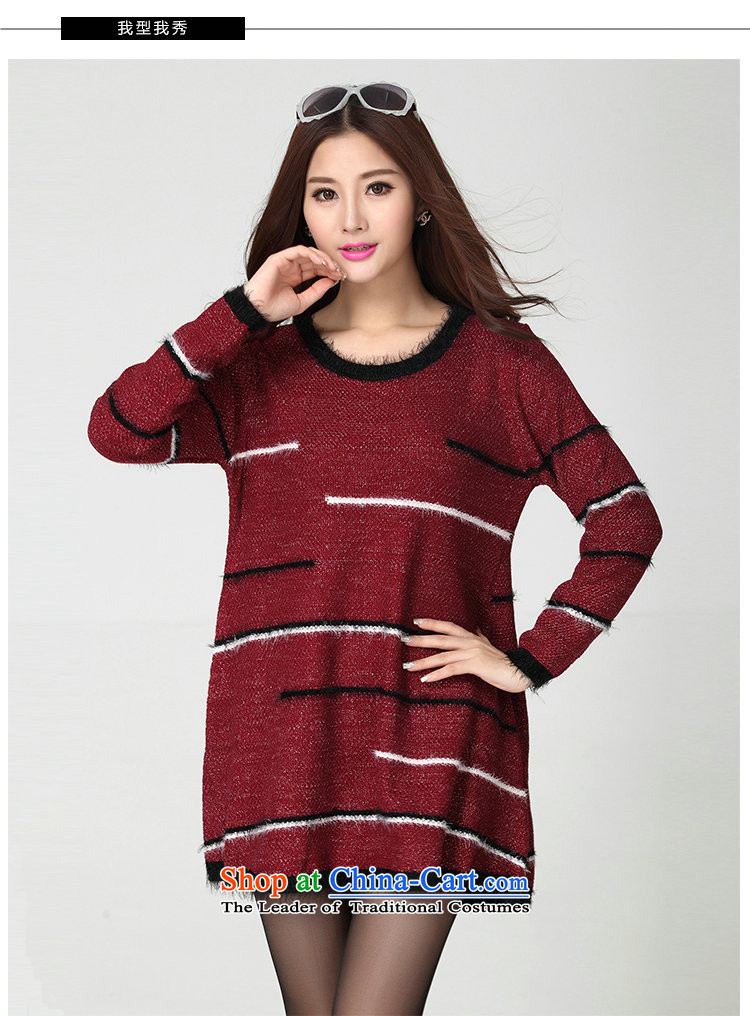 The land is still of the Yi plus obesity mm sweater Korean autumn and winter load long-sleeved T-shirt with round collar knitting video thin xl skirt wear shirts female cheongsams video thin blue shirt and women are suitable for 130-180 code catty picture, prices, brand platters! The elections are supplied in the national character of distribution, so action, buy now enjoy more preferential! As soon as possible.