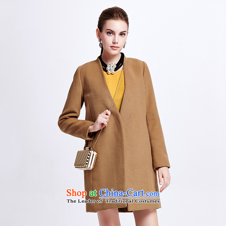 Chaplain who female Korean Solid Color Wild Side Marker-clip cotton wool coat 1344S122019? brown beige 170/XL picture, prices, brand platters! The elections are supplied in the national character of distribution, so action, buy now enjoy more preferential! As soon as possible.