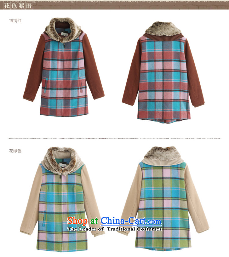 Athena Chu Cayman 2013 winter new commuter arts long-sleeved jacket with tartan 8343200802 (A- flower green L picture, prices, brand platters! The elections are supplied in the national character of distribution, so action, buy now enjoy more preferential! As soon as possible.