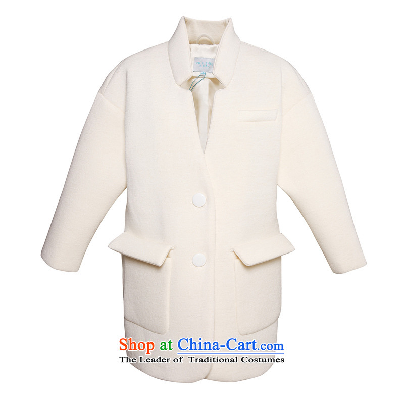 Chaplain who winter clothing new women won the auricle type loose hair version? In long overcoat 644107172 this white 155/S, chaplain who has been pressed shopping on the Internet