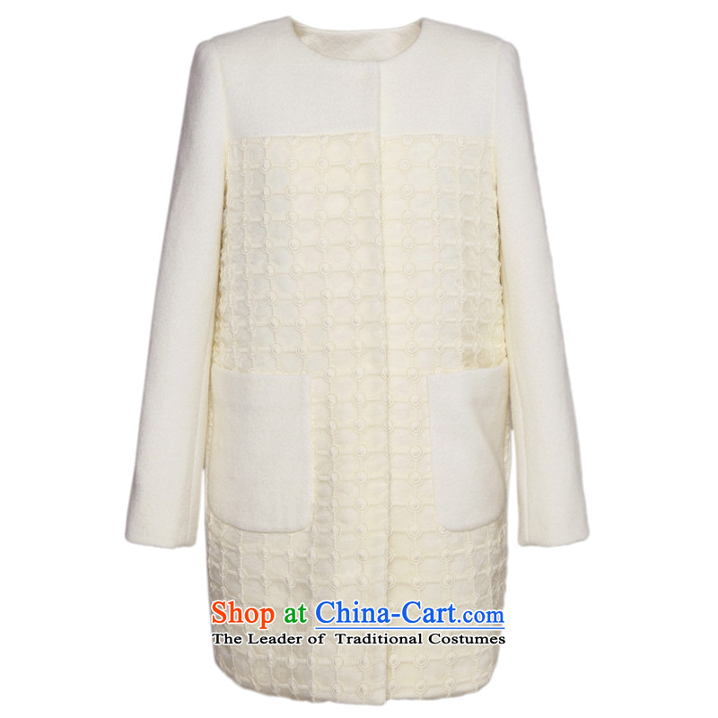 Chaplain who female stylish pure color, Waffle OSCE root yarn coats 644112088 gross?  160/M, beige/ The Mai-Mai shopping on the Internet has been pressed.