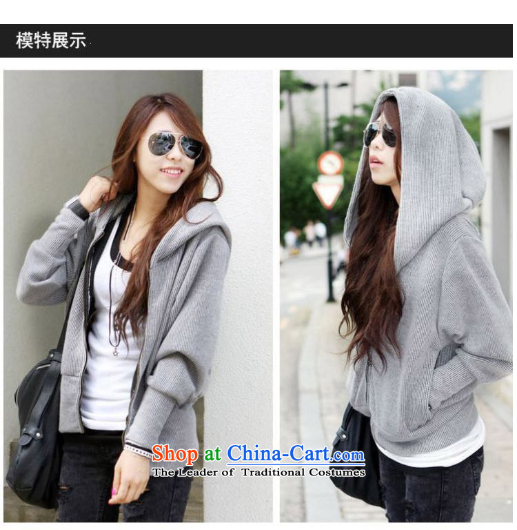  The Korean version of the female ZORMO autumn and winter, thick mm larger jacket leisure cap girls cotton knit shirts Black XL 110-125 catty picture, prices, brand platters! The elections are supplied in the national character of distribution, so action, buy now enjoy more preferential! As soon as possible.