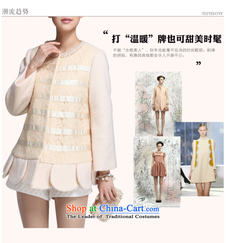 Take the us dream of the 2014 autumn and winter South New petals under the streaks stitching gross overcoats EA4G156? Light yellow 05 M picture, prices, brand platters! The elections are supplied in the national character of distribution, so action, buy now enjoy more preferential! As soon as possible.