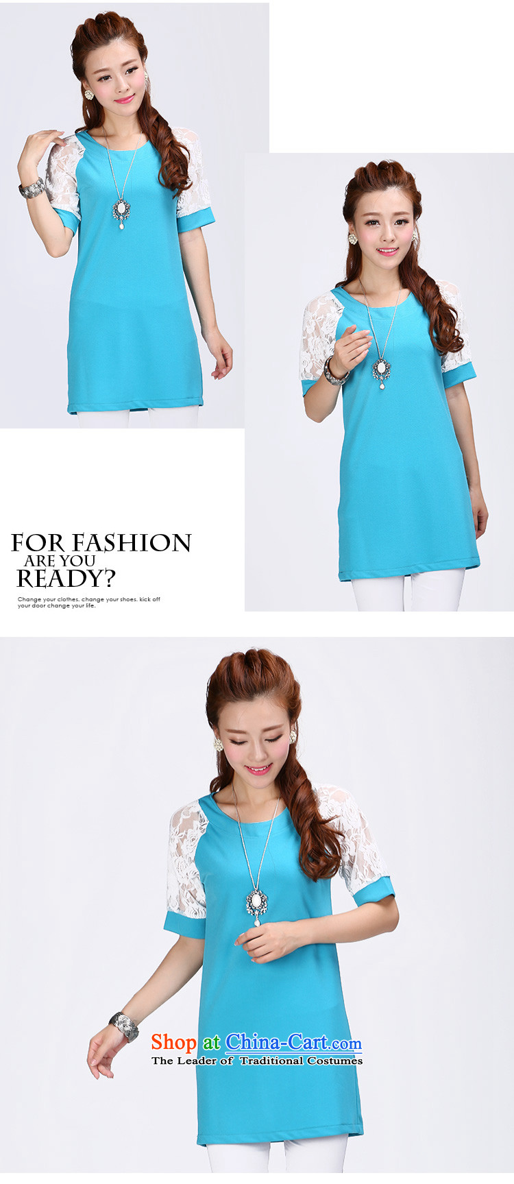 Shani flower lo xl female thick mm summer new 2014 minimalist neck shirt-sleeve t-shirt 6785 light blue 4XL Photo, prices, brand platters! The elections are supplied in the national character of distribution, so action, buy now enjoy more preferential! As soon as possible.