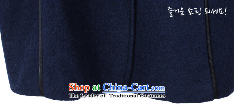 Korea has the Korean version of the Dag Hammarskjöld yi 2015 winter clothing new women's solid color Sau San stitching IG3497 jacket?(6) gross blue L picture, prices, brand platters! The elections are supplied in the national character of distribution, so action, buy now enjoy more preferential! As soon as possible.