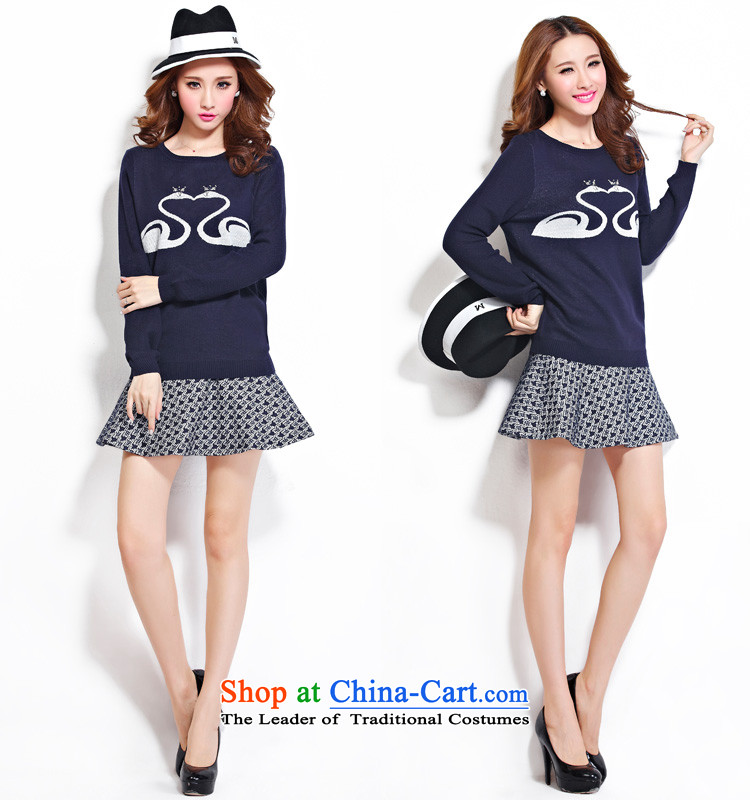 As provided for large female thick MM autumn and winter new plaid thick sister video thin billowy flounces body small short skirt No. 2279 Blue L picture, prices, brand platters! The elections are supplied in the national character of distribution, so action, buy now enjoy more preferential! As soon as possible.