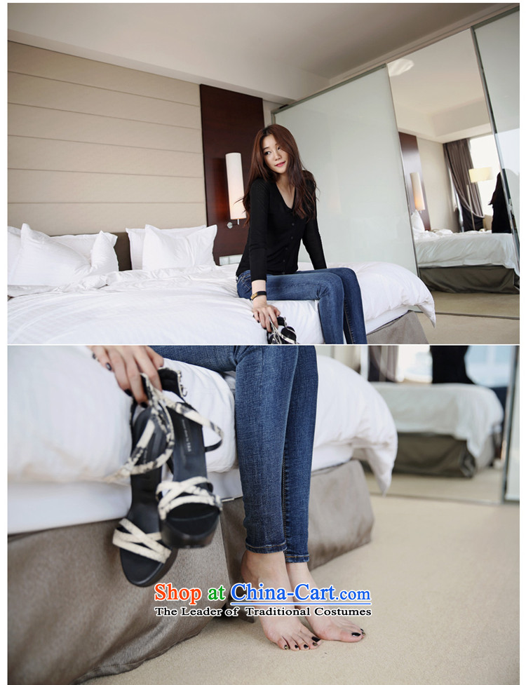 Install the latest Autumn 2015 Zz&ff) to increase the burden of thick mm maximum 200 women who are video decode thin Jeans Wear pants length pants Color Picture 40 Picture, prices, brand platters! The elections are supplied in the national character of distribution, so action, buy now enjoy more preferential! As soon as possible.