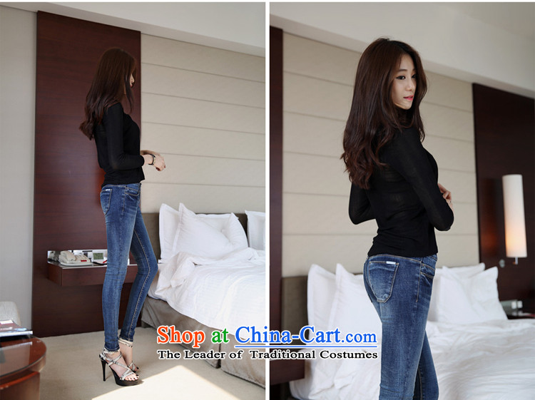 Install the latest Autumn 2015 Zz&ff) to increase the burden of thick mm maximum 200 women who are video decode thin Jeans Wear pants length pants Color Picture 40 Picture, prices, brand platters! The elections are supplied in the national character of distribution, so action, buy now enjoy more preferential! As soon as possible.