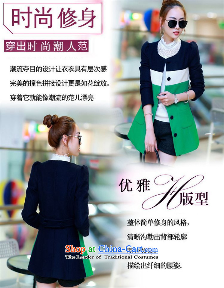 Quarter Gross Li? coats of autumn and winter 2015 on female new women Korean jacket coat? long coats in cultivating the autumn and winter F1246 girl in red L picture, prices, brand platters! The elections are supplied in the national character of distribution, so action, buy now enjoy more preferential! As soon as possible.