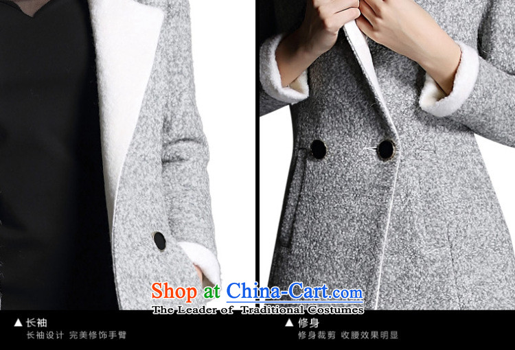 Zk Western women 2015 Fall/Winter Collections of new small-wind jacket girl in gross? long wool a wool coat coats carbon M pictures?, prices, brand platters! The elections are supplied in the national character of distribution, so action, buy now enjoy more preferential! As soon as possible.