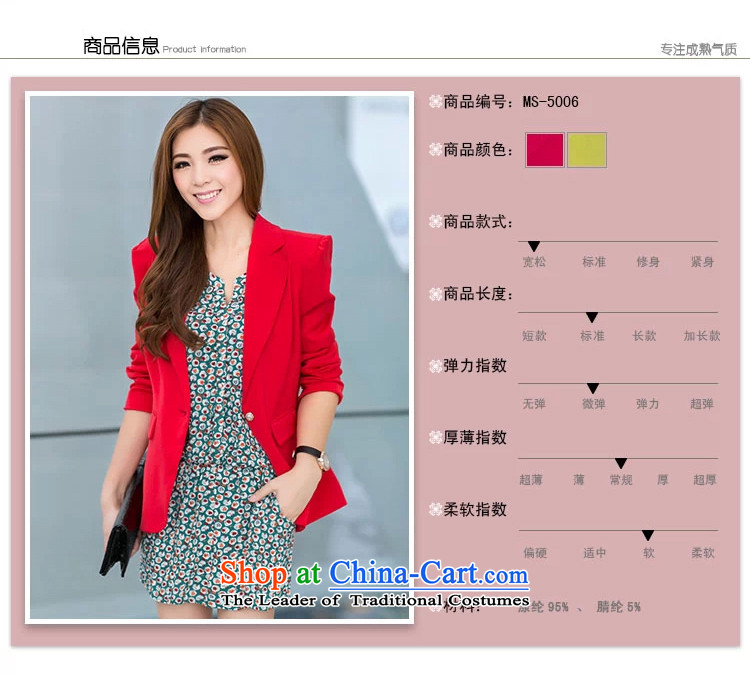 The Director of the Korean version of the greater number of ladies 2015 autumn and winter in the new Fat MM long Sau San small jacket 5006 Red 3XL picture, prices, brand platters! The elections are supplied in the national character of distribution, so action, buy now enjoy more preferential! As soon as possible.