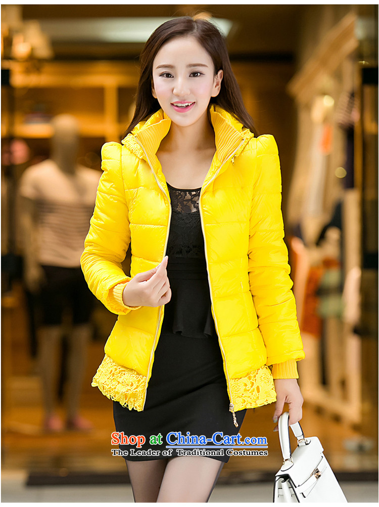 Sophie sponsors to intensify the thick MM Korean Code women 2015 autumn and winter for women new cotton and cotton jacket cotton coat feather women 1314 pink 4XL Photo, prices, brand platters! The elections are supplied in the national character of distribution, so action, buy now enjoy more preferential! As soon as possible.