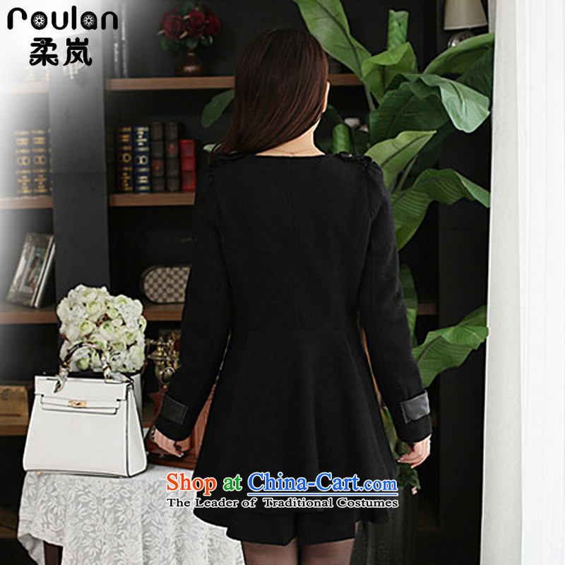 Sophie 6XL sponsors to intensify the thick MM Korean Code 2015 autumn and winter for women new graphics thin hair a jacket 6XL 662 Black 4XL, Sophie (ROULAN included) , , , shopping on the Internet