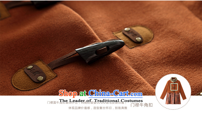 Athena Chu Cayman 2014 winter clothing new arts skin stitched wool collar in long jacket (8443200723)?- Warm Orange S picture, prices, brand platters! The elections are supplied in the national character of distribution, so action, buy now enjoy more preferential! As soon as possible.