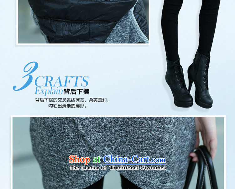 Sophie sponsors to intensify the code of ladies' knitted cardigan 2015 autumn and winter new women's thick MM female Korean Wind Jacket Color Plane Collision light sweater female 827 Gray 4XL Photo, prices, brand platters! The elections are supplied in the national character of distribution, so action, buy now enjoy more preferential! As soon as possible.