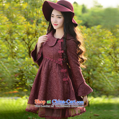 Fireworks Hot Winter 2015 new women's European root yarn stitching temperament gross? I should be grateful if you would have decreased by red jacket XL Spot Image, prices, brand platters! The elections are supplied in the national character of distribution, so action, buy now enjoy more preferential! As soon as possible.
