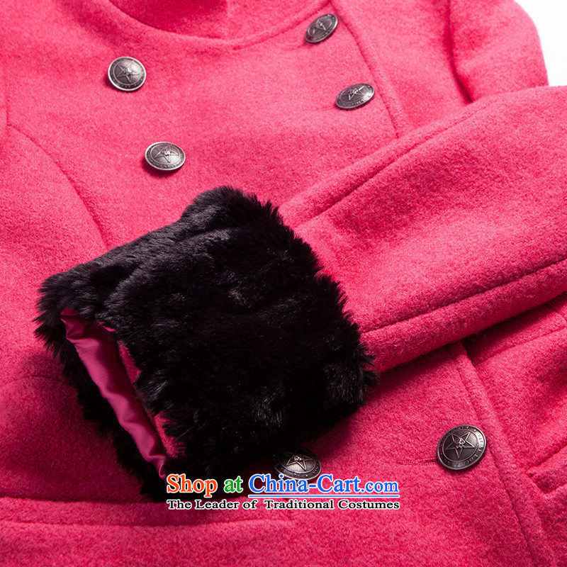 (12) as soon as possible. 7 dual-huan high profile of the Red foutune collar hardness wool coat of female Red? M /160/84A, code 7) , , , (OTHERMIX Princess Returning Pearl shopping on the Internet