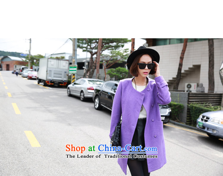 Korea has the Korean version of the Dag Hammarskjöld yi 2015 winter clothing in new women's long straight thin hair? jacket graphics OR4029 Tsat purple M picture, prices, brand platters! The elections are supplied in the national character of distribution, so action, buy now enjoy more preferential! As soon as possible.