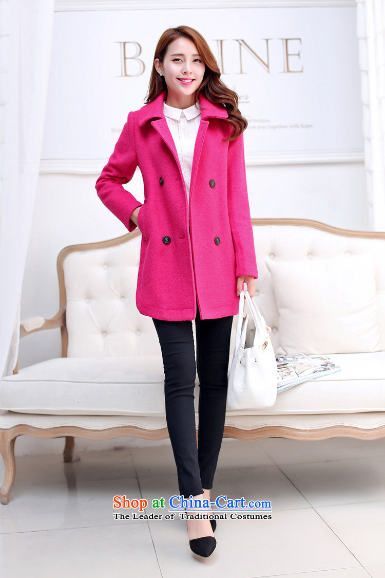 Miyamiya counters female Korean style woolen coat autumn and winter in long hair? female jacket wool light blue L pictures?, prices, brand platters! The elections are supplied in the national character of distribution, so action, buy now enjoy more preferential! As soon as possible.