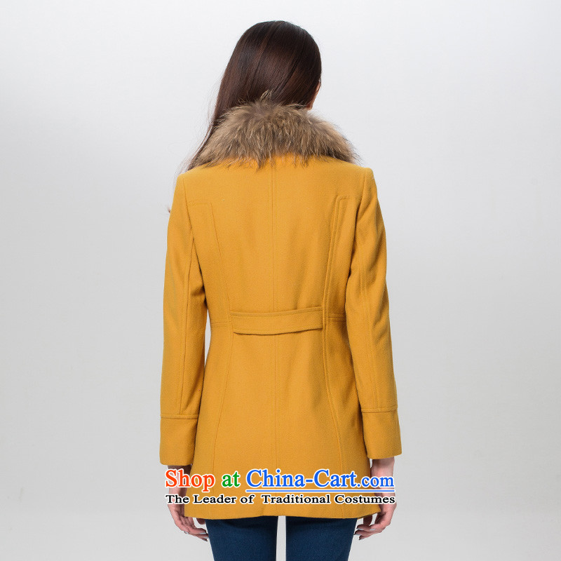 Three new multimedia 2015 winter clothing luxury warm gross for Sau San video thin selection to grow up? gross Yi Huang lady L/165/88a, girl three color , , , shopping on the Internet
