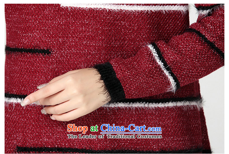 Package for larger women's mail sweater Cheongsams Korean autumn and winter new minimalist round-neck collar long-sleeved loose, dresses, forming the color plane leisure knitted dress thick mm blue will fit 130-180 catty picture, prices, brand platters! The elections are supplied in the national character of distribution, so action, buy now enjoy more preferential! As soon as possible.