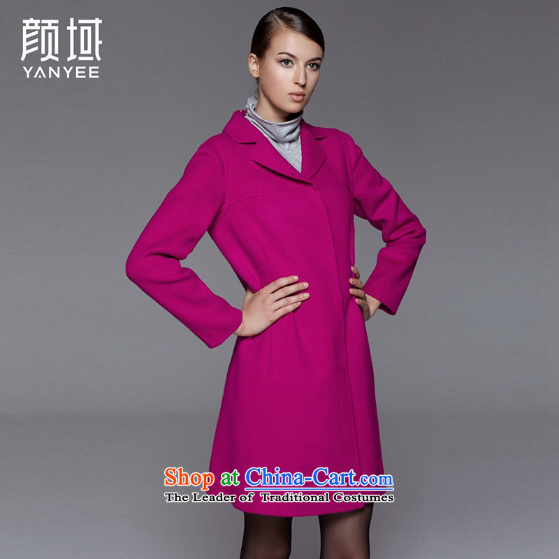 Mr NGAN domain 2015 autumn and winter new large decorated in the body of the girl long wool a wool coat duplex 04W4587 coat of gross? L/40, red (YANYEE Ngan Domain) , , , shopping on the Internet