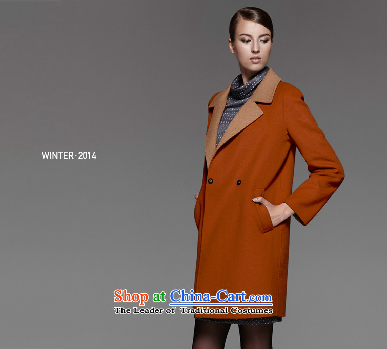 Mr NGAN domain 2015 autumn and winter large female temperament. Long woolen coat Korean jacket 04W4594 duplex gross? orange S/36 picture, prices, brand platters! The elections are supplied in the national character of distribution, so action, buy now enjoy more preferential! As soon as possible.