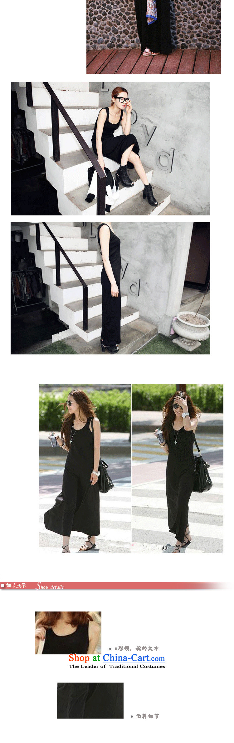 Luo Shani Flower Code women's dresses thick mm summer Bohemia vest Top Loin video thin relaxd dress 6468 Black 6XL picture, prices, brand platters! The elections are supplied in the national character of distribution, so action, buy now enjoy more preferential! As soon as possible.