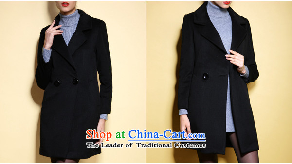 Pak Lali Europe Women 2015 Spring New Product woolen coat European and American high-end of the temperament wool coat female 61357? 3XL Blue Photo, prices, brand platters! The elections are supplied in the national character of distribution, so action, buy now enjoy more preferential! As soon as possible.