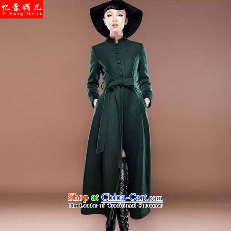 The Advisory Committee recalls that the medicines and gross? female 2015 autumn and winter coats with new long hair? a female jacket coat coats female windbreaker female dark greenXL