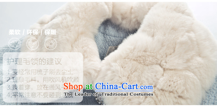 Lok-machi 2015 winter clothing new date of women's gross for coats blue L photo sweet, prices, brand platters! The elections are supplied in the national character of distribution, so action, buy now enjoy more preferential! As soon as possible.