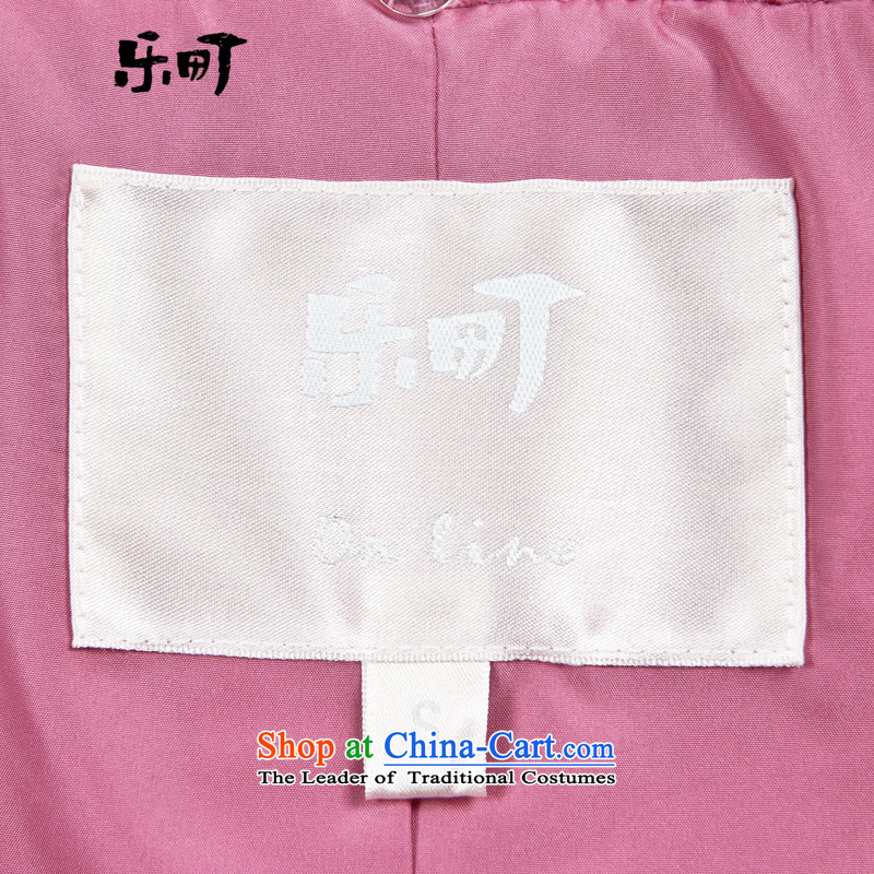Lok-machi 2015 winter clothing new date of female lapel ceramic CWBB44302 jacket aubergine , M? Lok-machi , , , shopping on the Internet