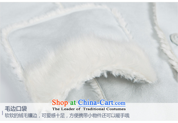 Lok-machi 2015 winter clothing new date of female flip fur long coats CWBB44304 BLUE L picture, prices, brand platters! The elections are supplied in the national character of distribution, so action, buy now enjoy more preferential! As soon as possible.
