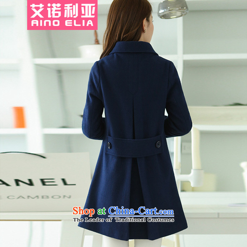 Aino, 20115 new Korean Winter Female fashion, long hair? coats H3493-2 YELLOW , L, Enersys (AINOELIA) , , , shopping on the Internet