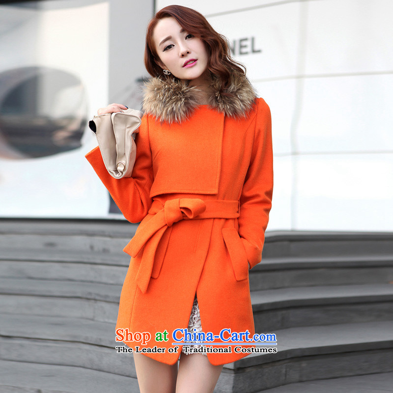 2013 WINTER new lamodin women's gross? jacket a wool coat Korean version of Sau San? and female coats hair color l-170,lamodin,,, shopping on the Internet