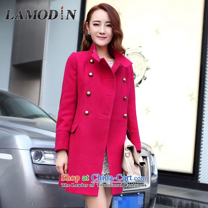 Lamodin2013 new women's winter coats Korean gross?   in the double-long coats and gross? color xl-175,lamodin,,, shopping on the Internet