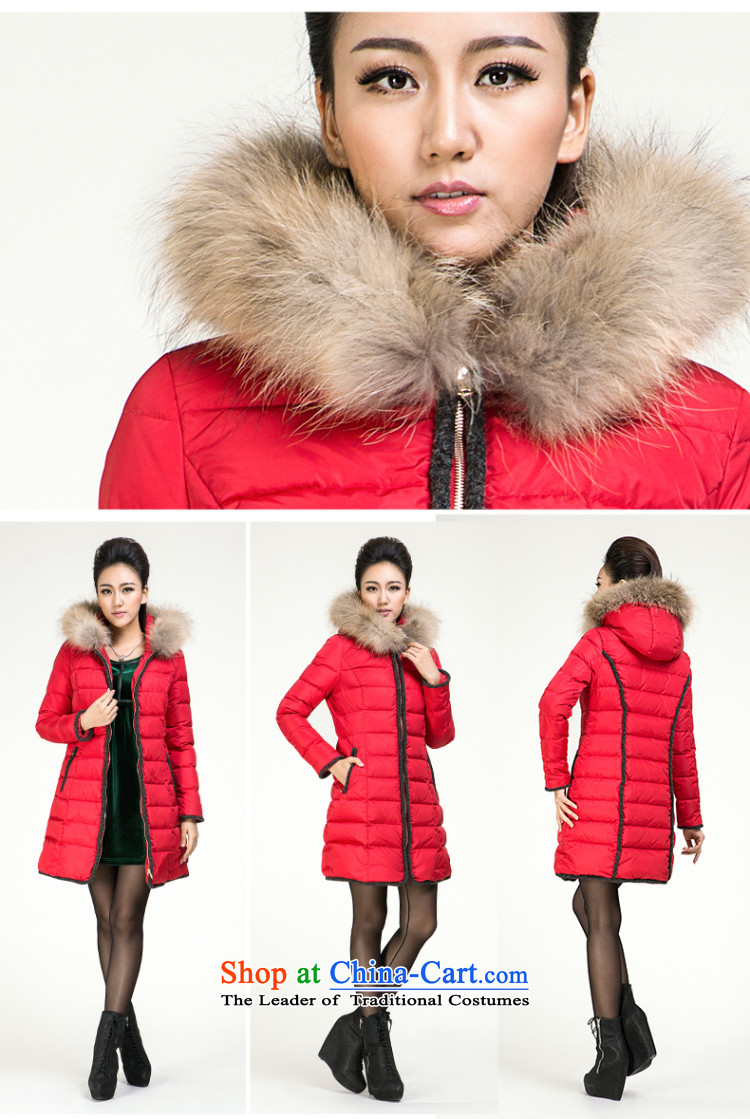 The former Yugoslavia Migdal Code women 2014 early autumn and winter new mm thick hair for leisure downcoat 844121031 in long red 2XL Photo, prices, brand platters! The elections are supplied in the national character of distribution, so action, buy now enjoy more preferential! As soon as possible.