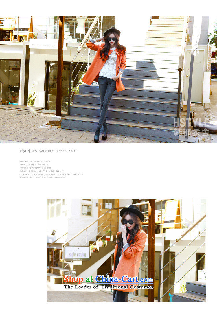 Korea has the Korean version of the Dag Hammarskjöld yi 2015 winter clothing new for women and a mock-neck stitching graphics thin coat JH3500 gross? restaurant red-orange L picture, prices, brand platters! The elections are supplied in the national character of distribution, so action, buy now enjoy more preferential! As soon as possible.