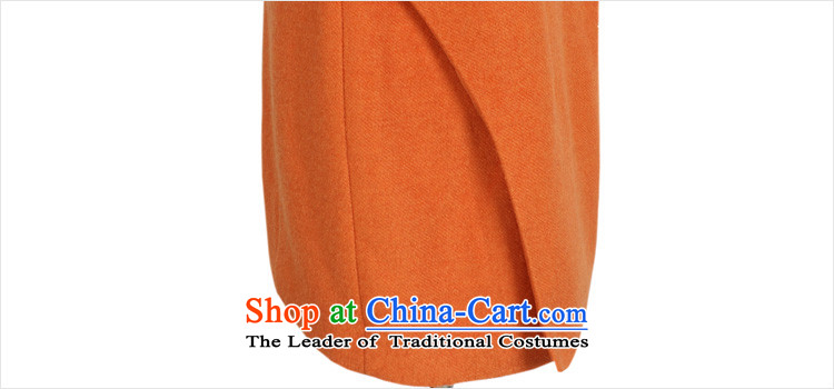 Korea has the Korean version of the Dag Hammarskjöld yi 2015 winter clothing new for women and a mock-neck stitching graphics thin coat JH3500 gross? restaurant red-orange L picture, prices, brand platters! The elections are supplied in the national character of distribution, so action, buy now enjoy more preferential! As soon as possible.