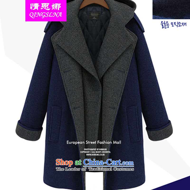In 2014 Winter Nora Western thick mm to xl Female Cap in long warm atmosphere thick hair?? coats carbon 4XL, coats of Nora (QINGSLNA) , , , shopping on the Internet