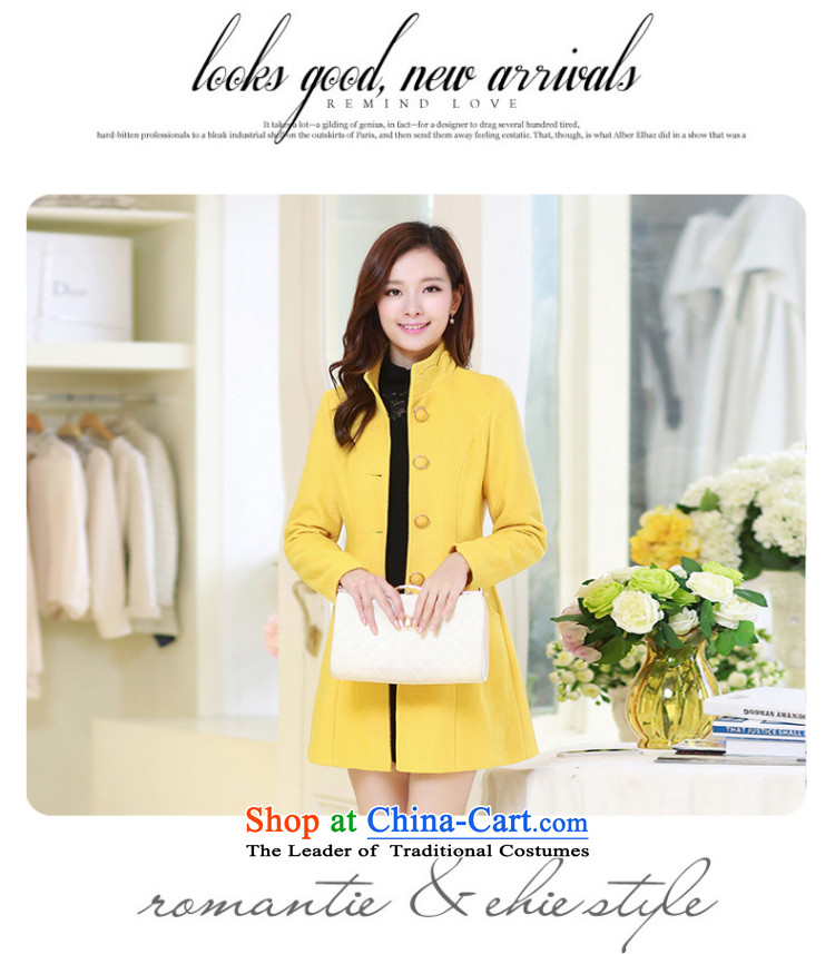 Michelle Gellar of 2 2014 autumn and winter new women's Korea version of the new dual-collar, Stylish coat jacket women? And L picture, prices, brand platters! The elections are supplied in the national character of distribution, so action, buy now enjoy more preferential! As soon as possible.