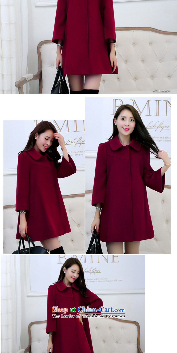 In accordance with the 2015 autumn and winter new Korean version of the video in Sau San thin long large a wool coat cloak jacket and color XXXL Y239 female picture, prices, brand platters! The elections are supplied in the national character of distribution, so action, buy now enjoy more preferential! As soon as possible.