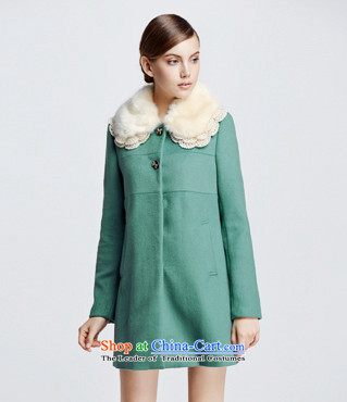 Chaplain who winter clothing new Korean version can be shirked gross for pure color long coats jacket 634112195 Sau San  155/S green picture, prices, brand platters! The elections are supplied in the national character of distribution, so action, buy now enjoy more preferential! As soon as possible.