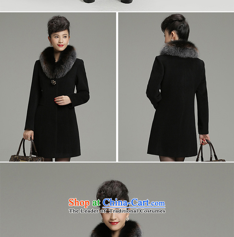 Dual leaf contact a wool coat 2015 in winter the new cashmere long high end female woolen coats female chestnut horses? 4XL Photo, prices, brand platters! The elections are supplied in the national character of distribution, so action, buy now enjoy more preferential! As soon as possible.