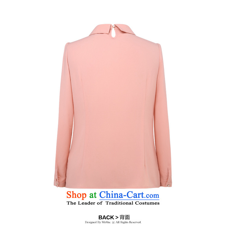 Msshe xl shirt long-sleeved shirt pink 2XL Photo, prices, brand platters! The elections are supplied in the national character of distribution, so action, buy now enjoy more preferential! As soon as possible.