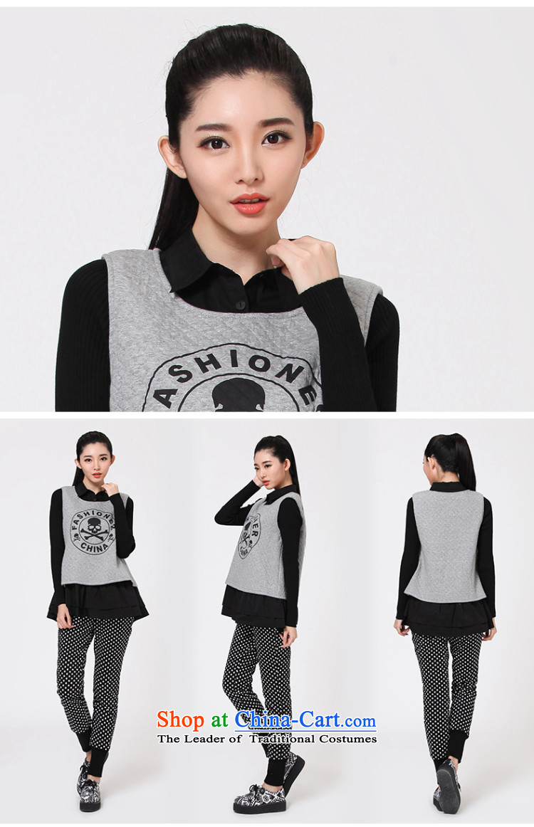The representative of the water for larger Korean baseball service kit leisure stamp and sweater women 2014 autumn and winter coats S14DK4132 flower Gray L picture, prices, brand platters! The elections are supplied in the national character of distribution, so action, buy now enjoy more preferential! As soon as possible.