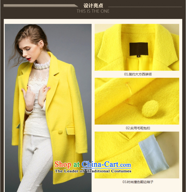 The half-timbered break clearance minimalist style ribs a wool coat pink L picture, prices, brand platters! The elections are supplied in the national character of distribution, so action, buy now enjoy more preferential! As soon as possible.