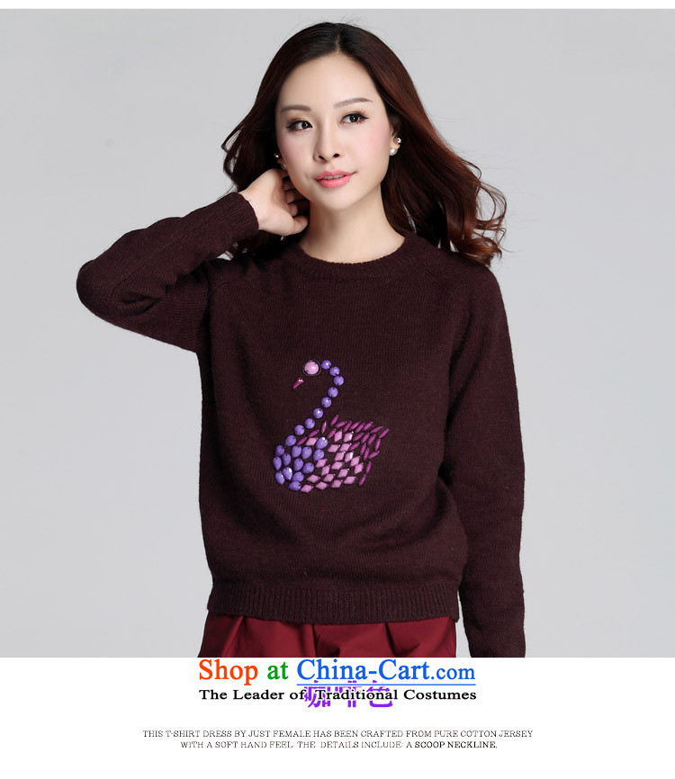 Email extra thick package mm stylish Sweet Xiaotianer knitwear exquisite nail pearl pure color, sweater ladies relaxd long-sleeved shirt T-shirt, forming the large blue 3XL approximately 155-170 around 922.747 picture, prices, brand platters! The elections are supplied in the national character of distribution, so action, buy now enjoy more preferential! As soon as possible.