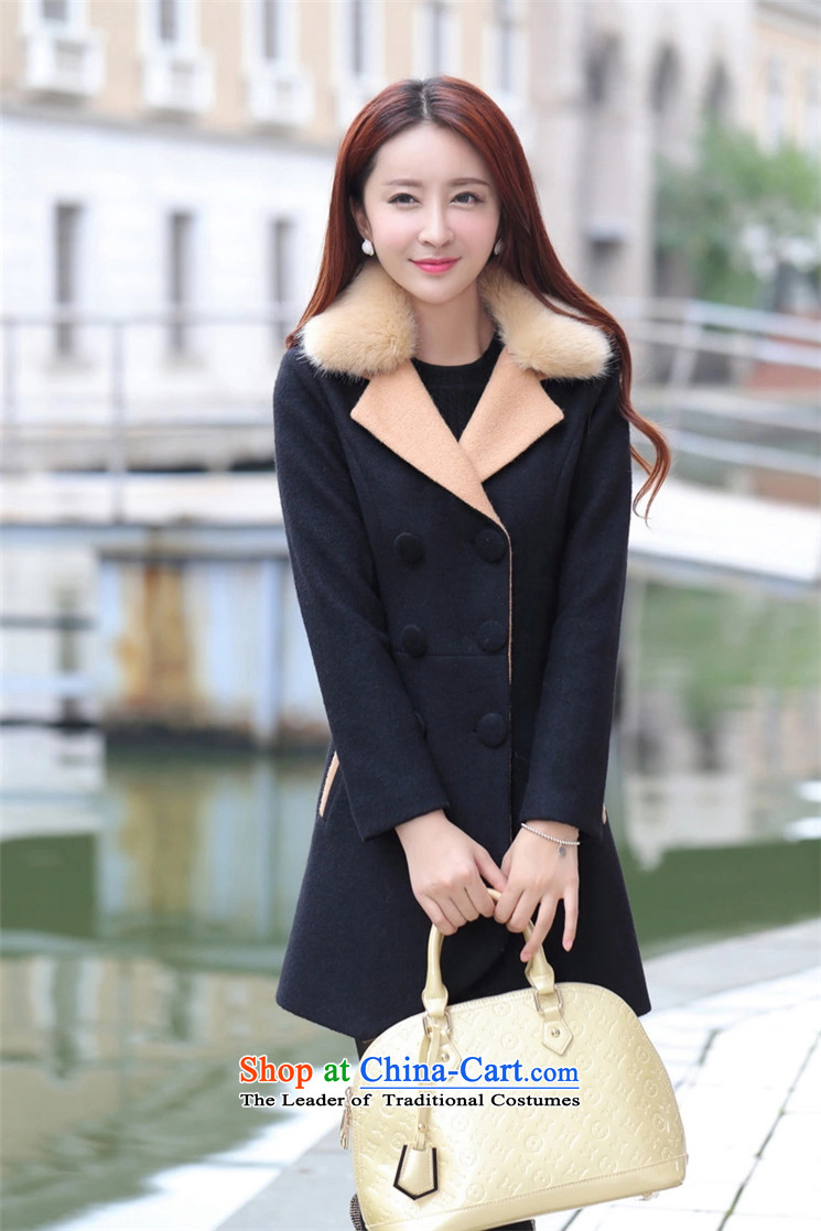 E The name of a person (ERENVIP)? autumn and winter coats female new women's Korea version long large Gross Gross Jacket coat?? female autumn A116 noble green L picture, prices, brand platters! The elections are supplied in the national character of distribution, so action, buy now enjoy more preferential! As soon as possible.