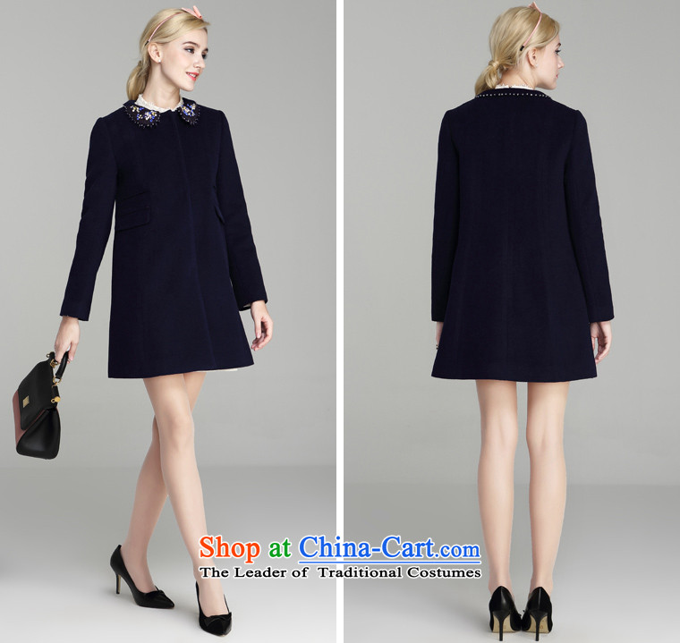In accordance with the core of its 2015 autumn and winter new Korean version of Sau San? In gross coats of large a navy blue jacket 1886 M picture, prices, brand platters! The elections are supplied in the national character of distribution, so action, buy now enjoy more preferential! As soon as possible.